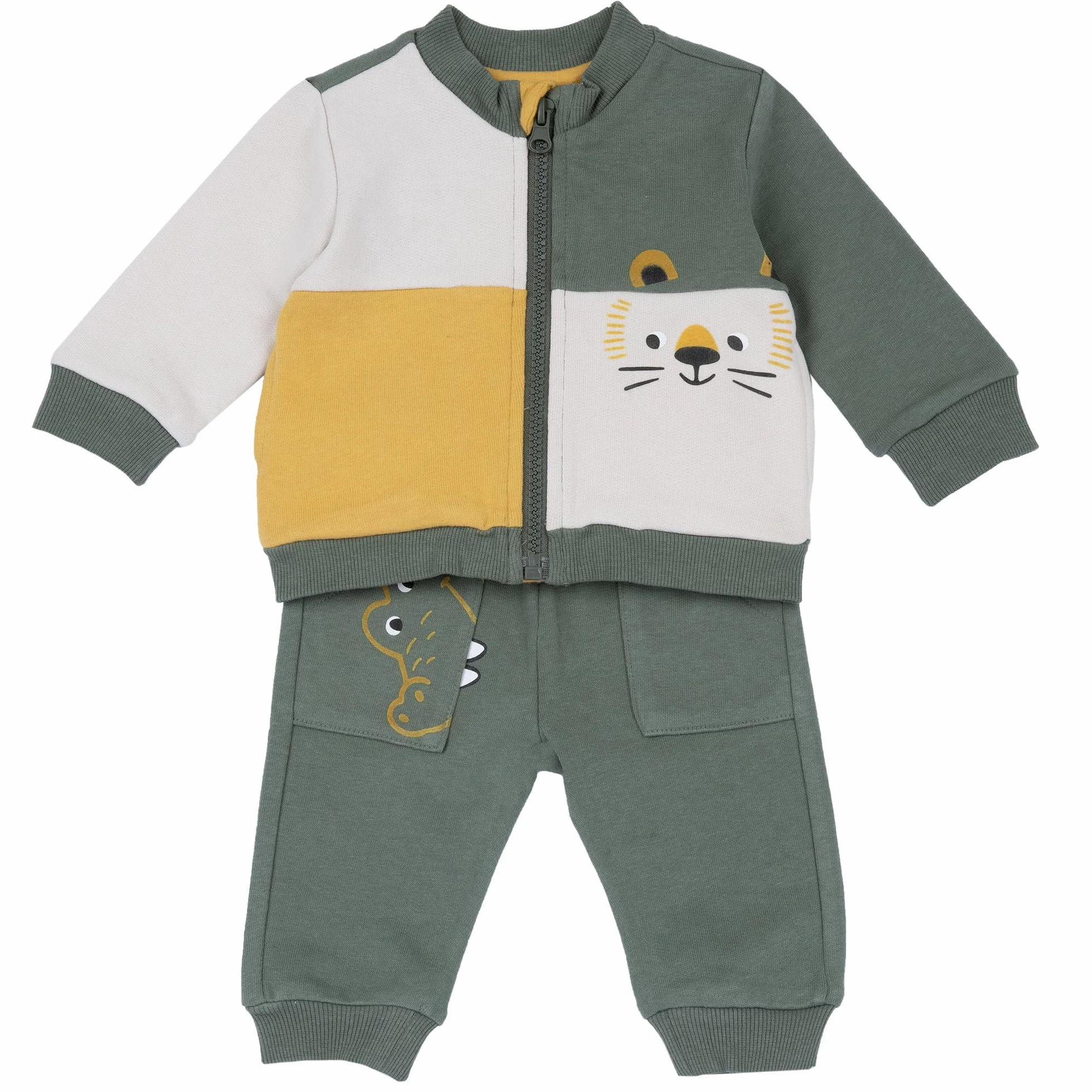 Chicco Combinaison Enfant Sweat Pantalon Long Tissu Doux Molletonné Vêtements Enfant