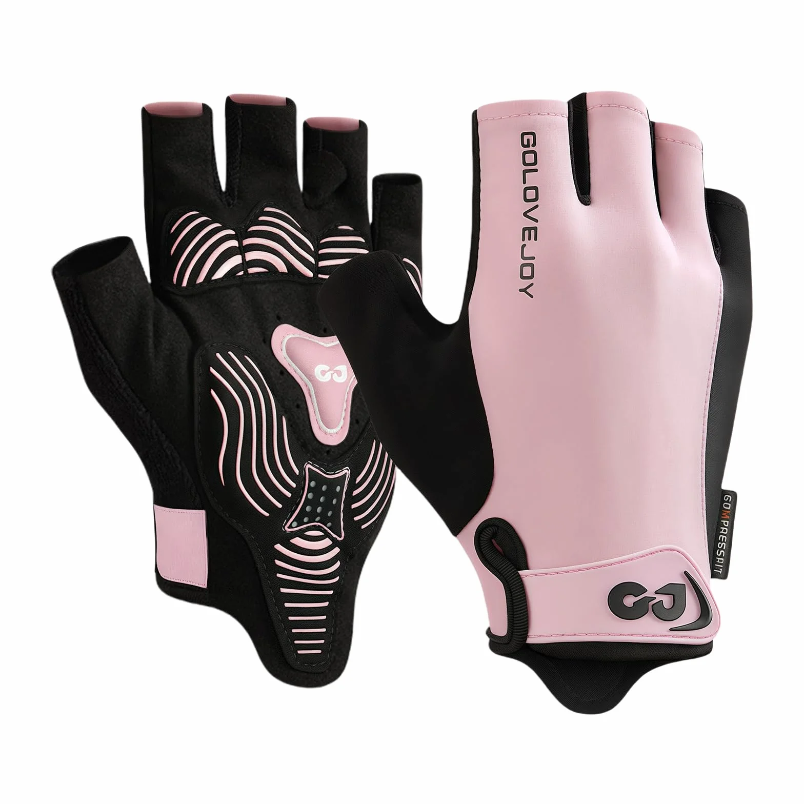 Flintronic Gants de Cyclisme Demi-Doigts Hommes Femmes, Mitaines VTT Rembourrés Antidérapant Respirants