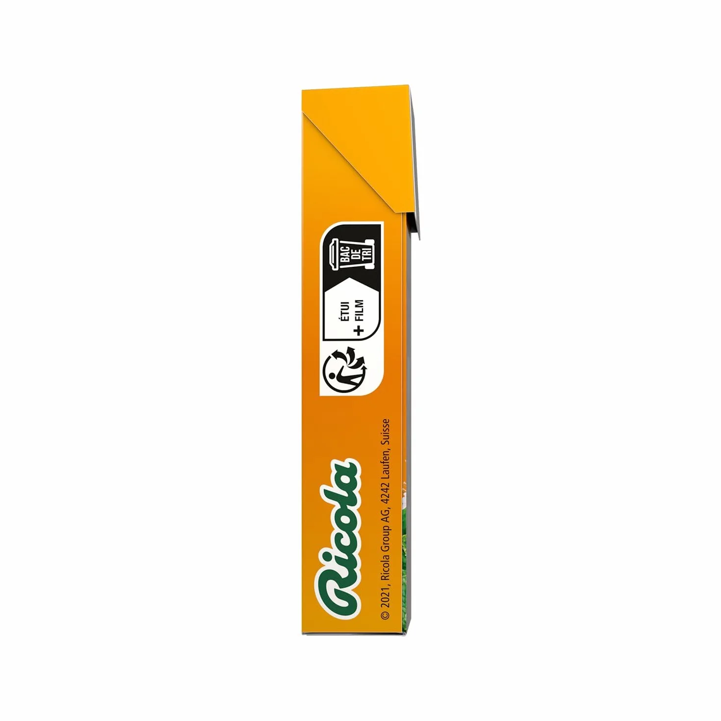 Ricola Bonbons aux Plantes Suisses Miel et Plantes Sans Sucres 20 Boîtes 50g
