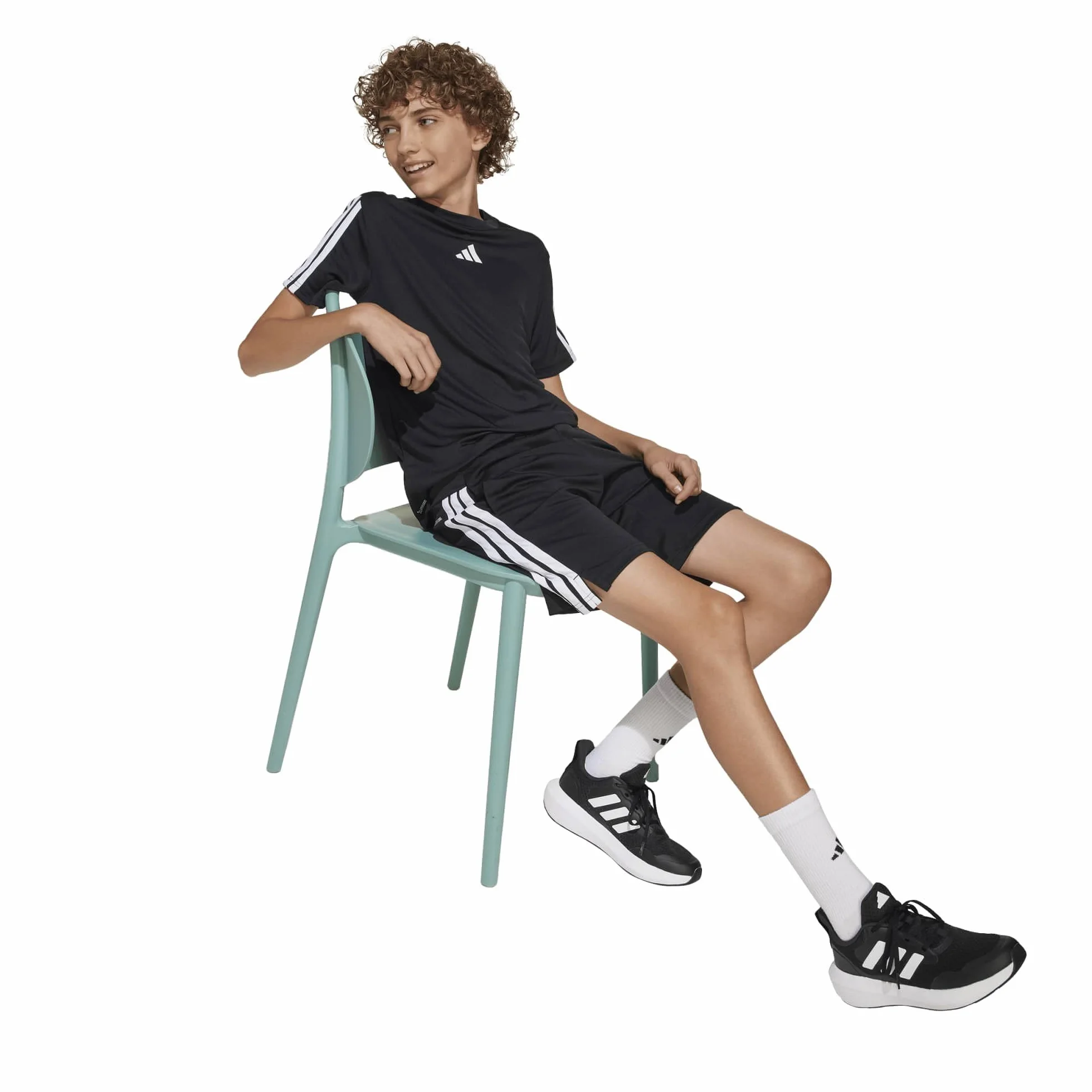 adidas Train Essentials 3-Stripes T-Shirt Garçon