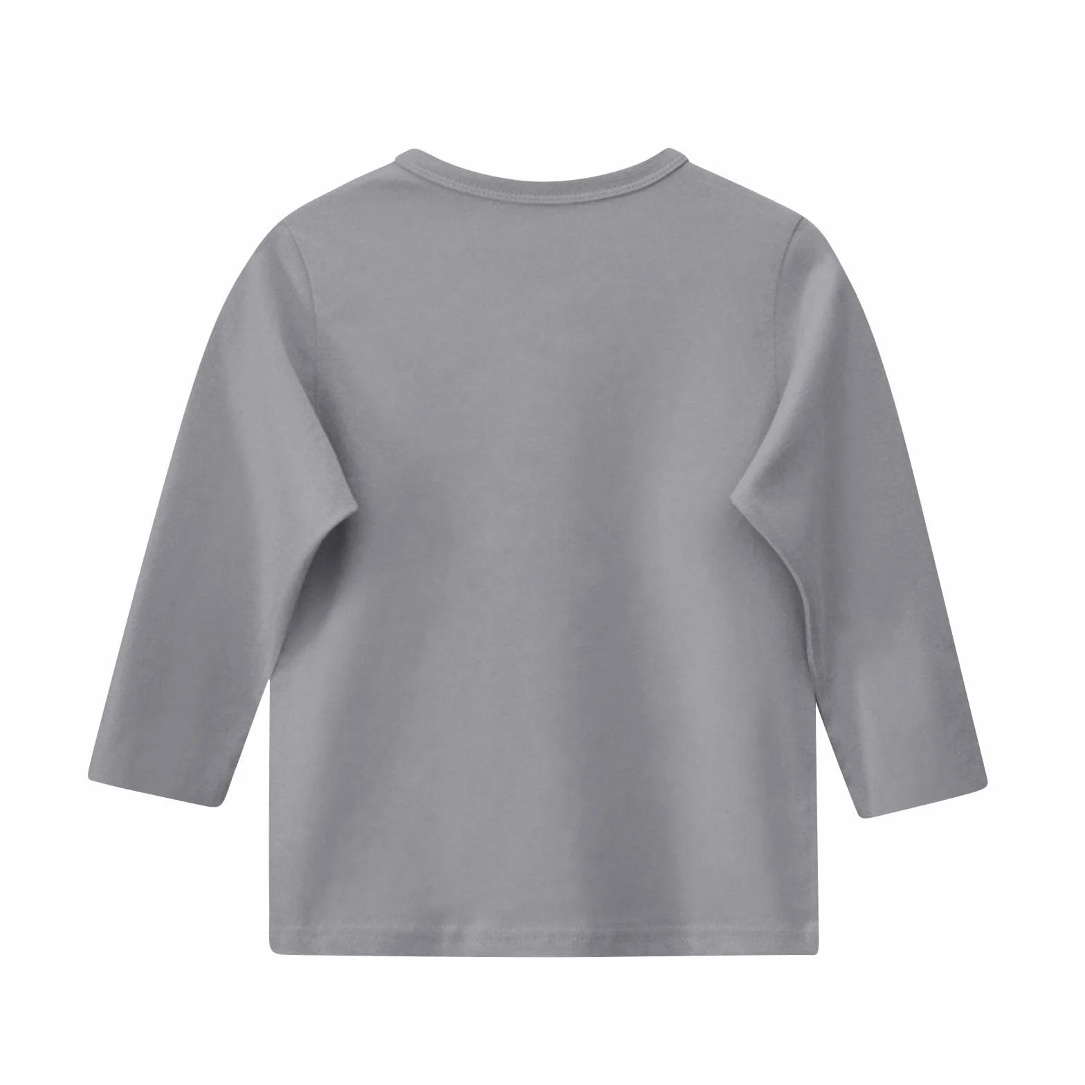 T-shirt décontracté à manches longues pour filles - Chemisier d'été mignon pour enfants - T-shirt athlétique - Vêtements de sport pour adolescents - Tenue en coton doux