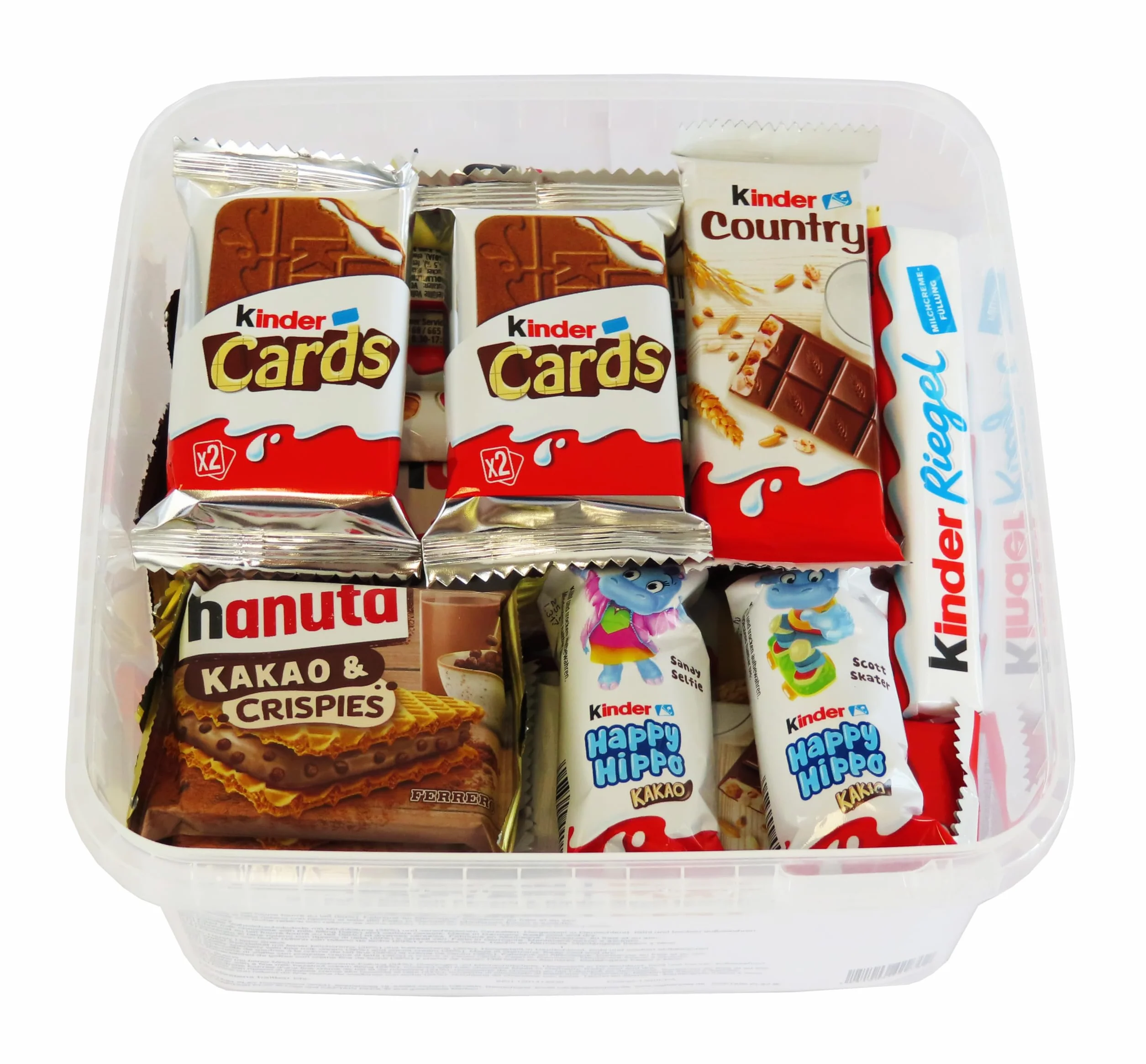 Boîte Spéciale avec Chocolat Ferrero Kinder, Bueno & Duplo Spécialités 620g