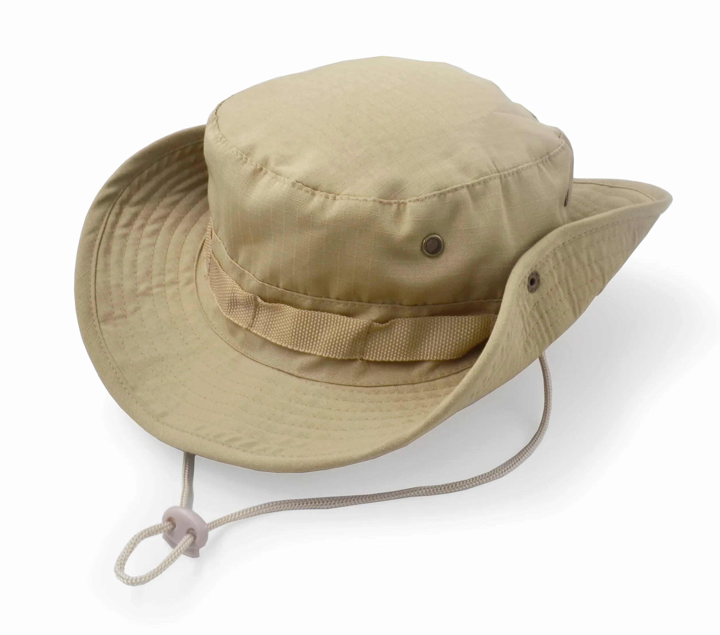 Chapeau de Soleil à Large Bord Extérieur Style d'armée de Combat Classique Jungle pour Pêche, Chasse, Camping