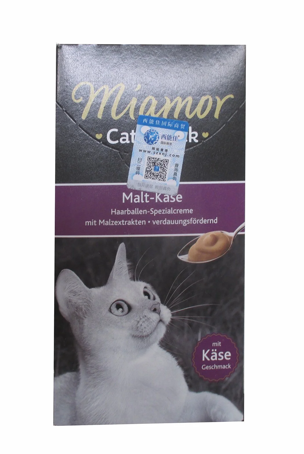 Miamor Confect Malt-Cream & Käse 6 x 15 g (Menge: 11 Je Bestelleinheit)