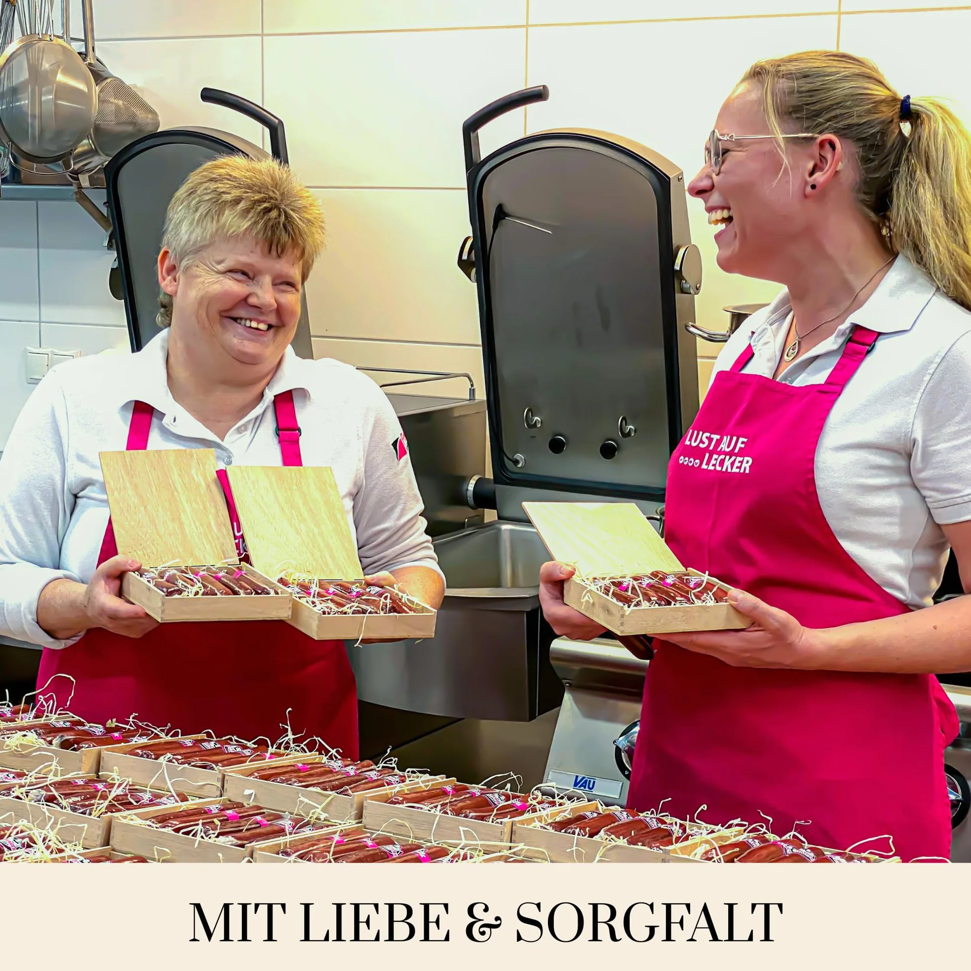 Cigare de saucisse de salami dans un coffret cadeau noble comme cadeau extraordinaire pour les hommes | cadeau drôle | Idées cadeaux de viande | Mini snack à la saucisse de Bavière - Allemagne