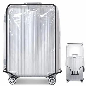 Housse Valise Protection Transparente 28 Pouces PVC Imperméable