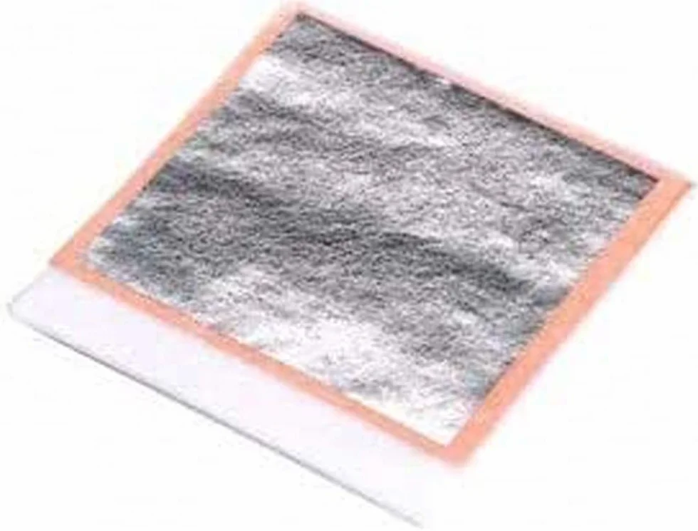 lot 20 Feuilles d'argent Pur 100%, 60 X 60 mm Feuille Libre Alimentaire Comestible (20)