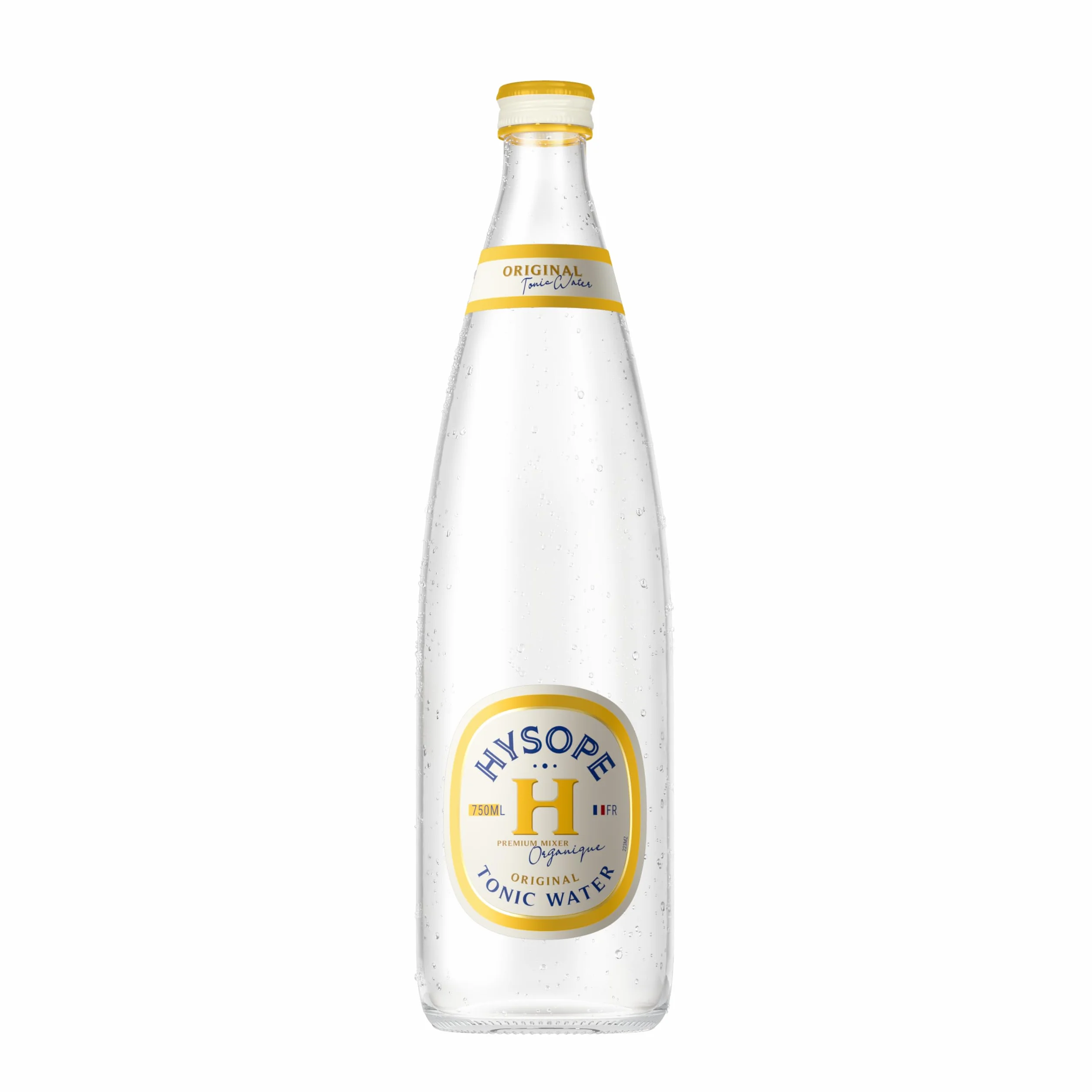 HYSOPE Tonic Water Original – Origine France – Premium Mixer Bio – Idéal en cocktail - Notes d'orange amère - 6 x 75cl