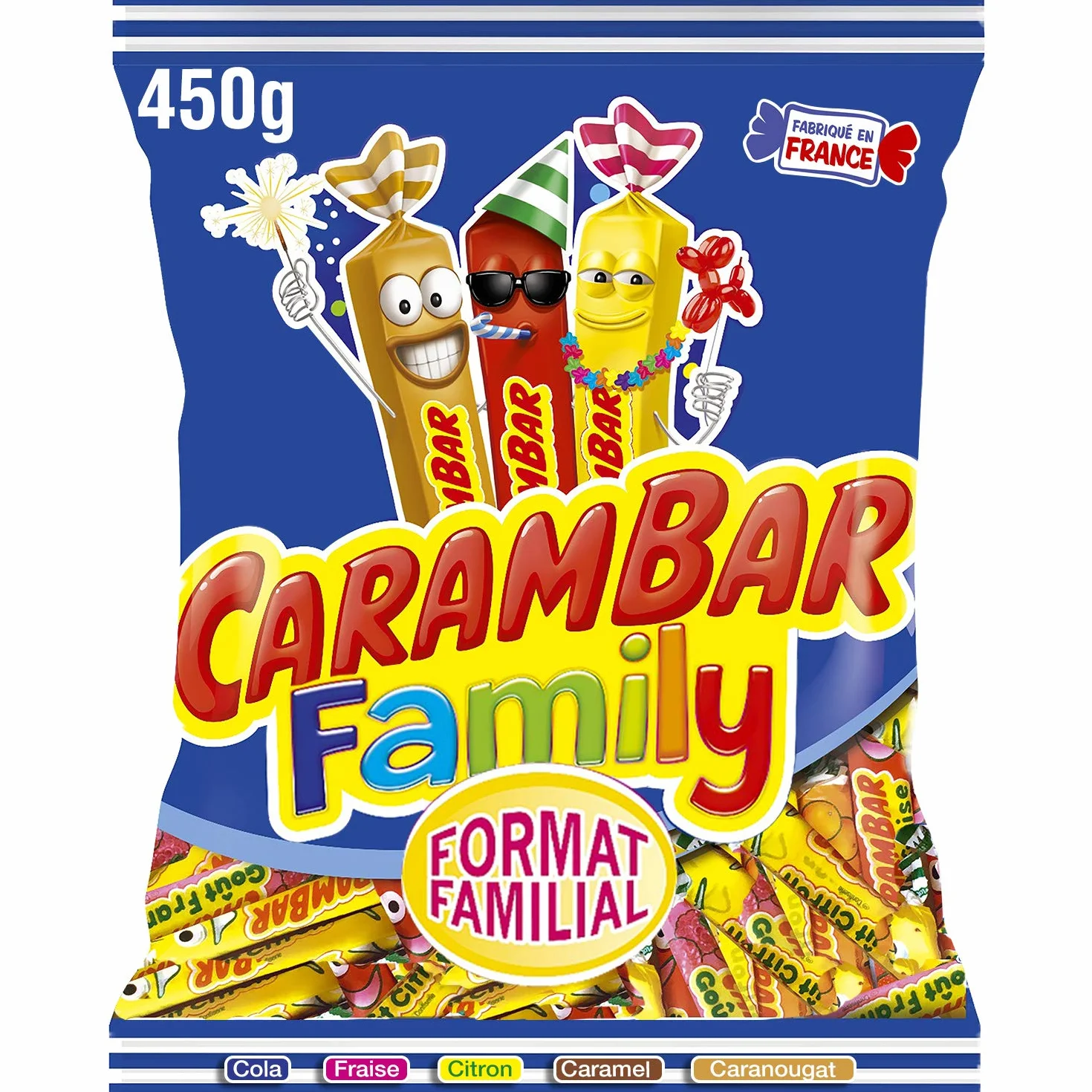 Carambar Carambar Family - le Sachet de 450g