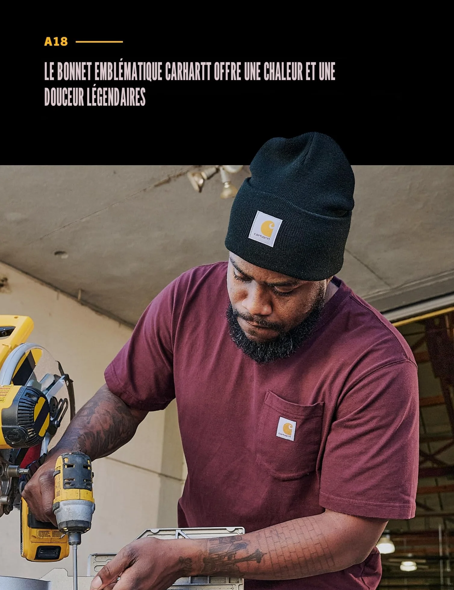 Carhartt Knit Cuffed Beanie Mixte