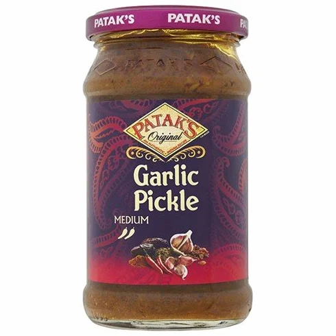 Patak's Lot de 2 cornichons à l'ail 300 g