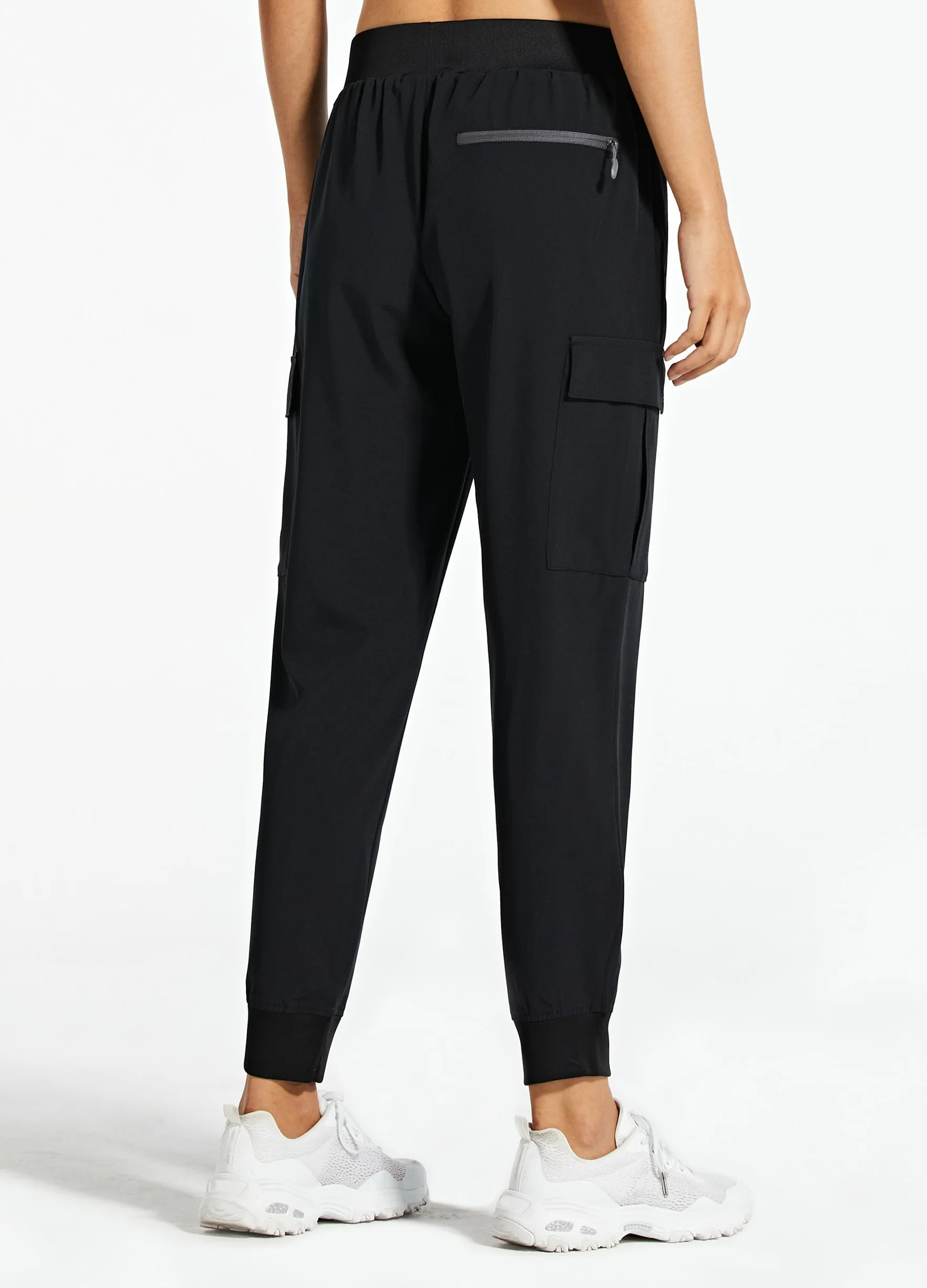 Pantalon de Randonnée Femme Été Jogging Cargo Léger Séchage Rapide Imperméable Montagne