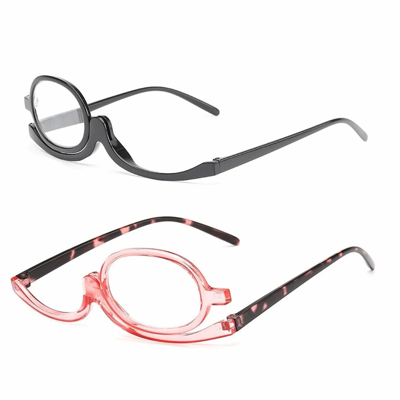 Lunettes De Maquillage Grossissantes Rotatives YNR +2.5 +3.5 Pour Femme