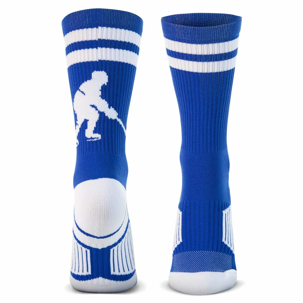 ChalkTalkSPORTS Chaussettes de hockey semi-rembourrées | Plusieurs couleurs et tailles