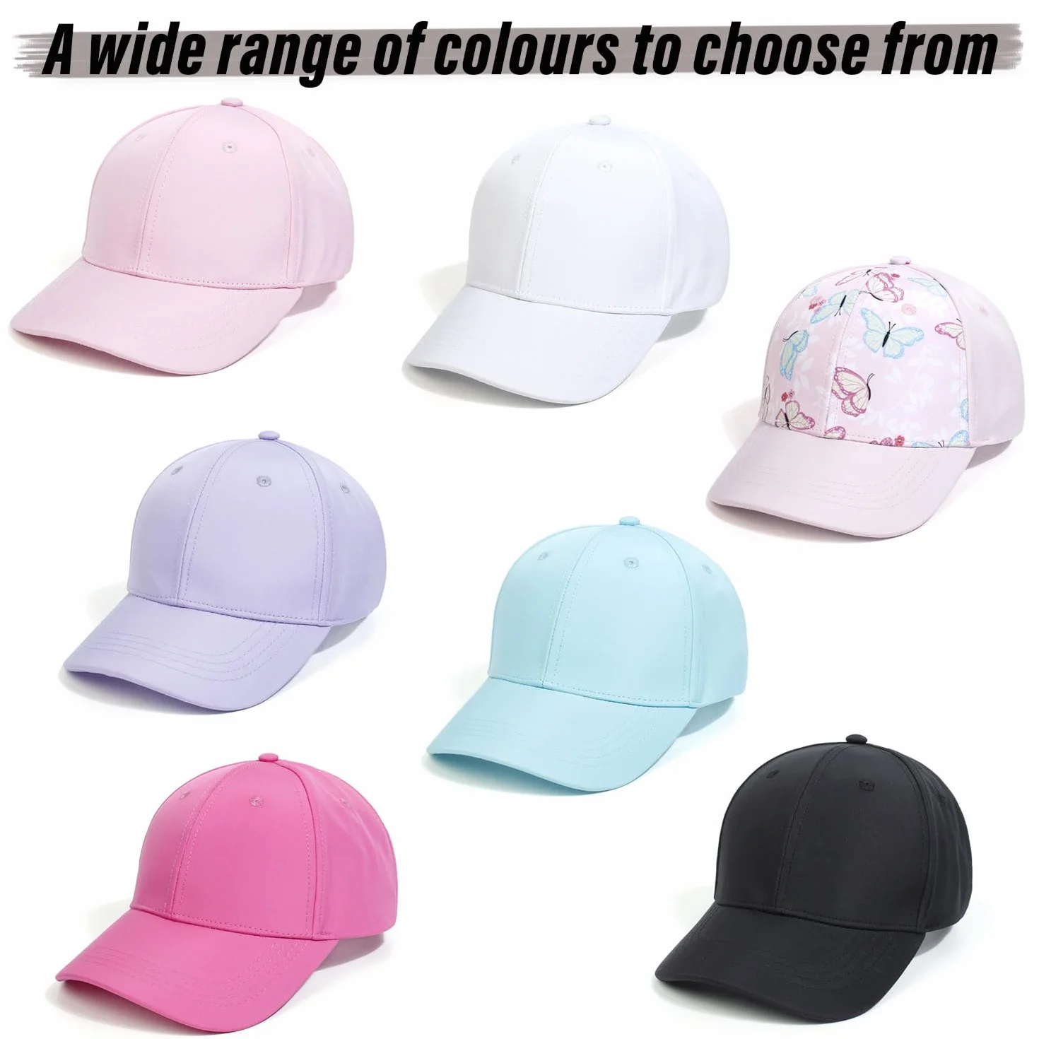 Casquette de baseball enfant UPF 50+ protection UV visière golf tennis été