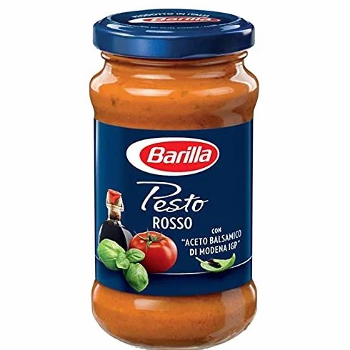 BARILLA - Sauce Pesto Rosso 200G - Lot De 4