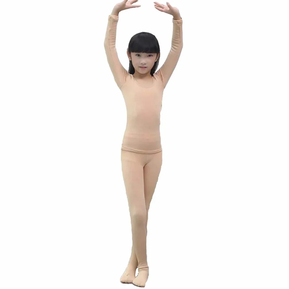 Filles' Ultra Doux Couvre-Pied Collants Patinage Artistique sur Glace Sous-vêtements Thermiques Ensembles de Caleçons Longs Haut et Bas