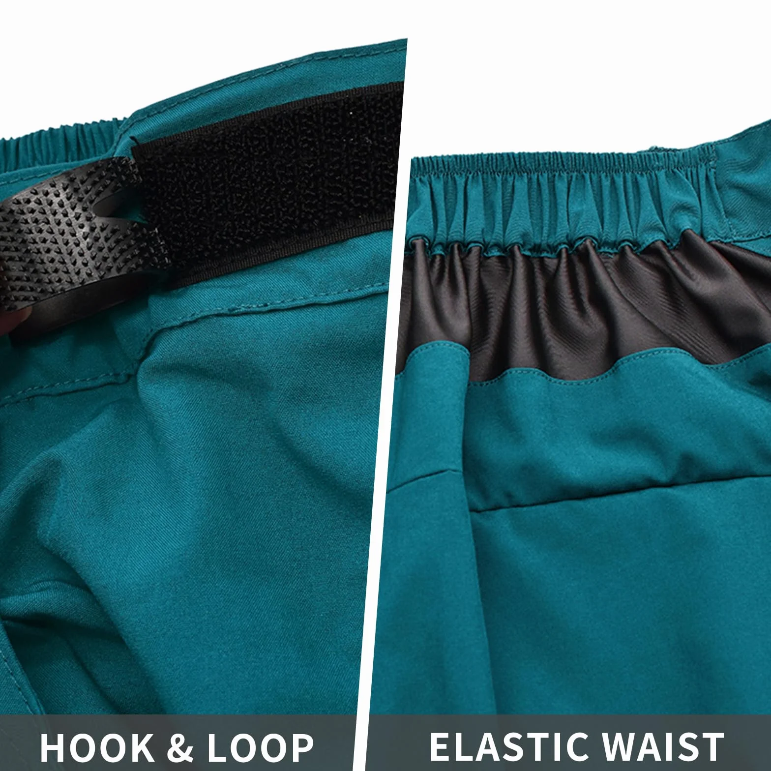 WOSAWE Shorts de Vélo Hommes Respirants 3D Gel Rembourrés VTT Séchage Rapide