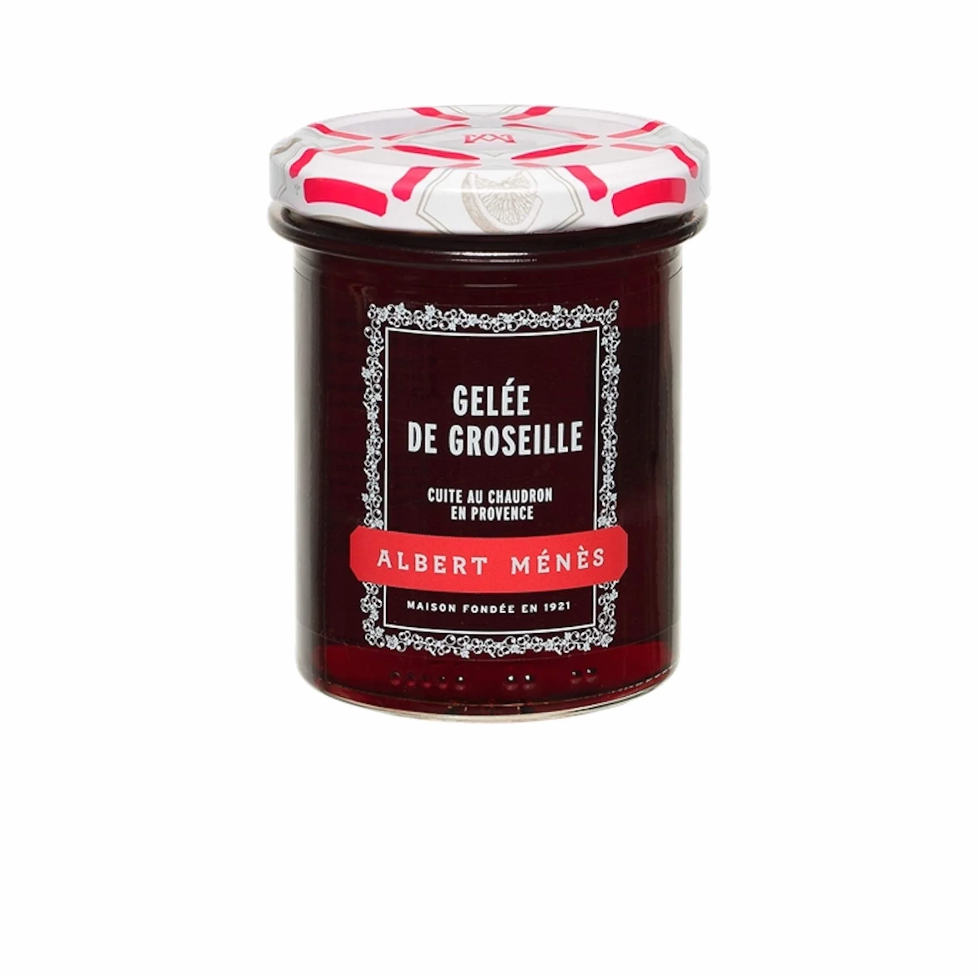 Albert Ménès - Les Gelées - Gelée Extra de Groseille 280 g - lot de 3