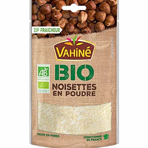 VAHINE | Noisettes Bio En Poudre 100G | Lot De (2) | livraison offerte