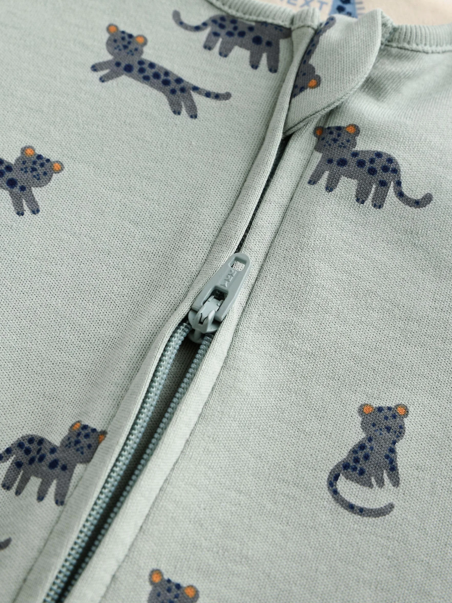 NEXT Bébé garçon Dors-Bien zippés imprimés bébé, Lot de 3