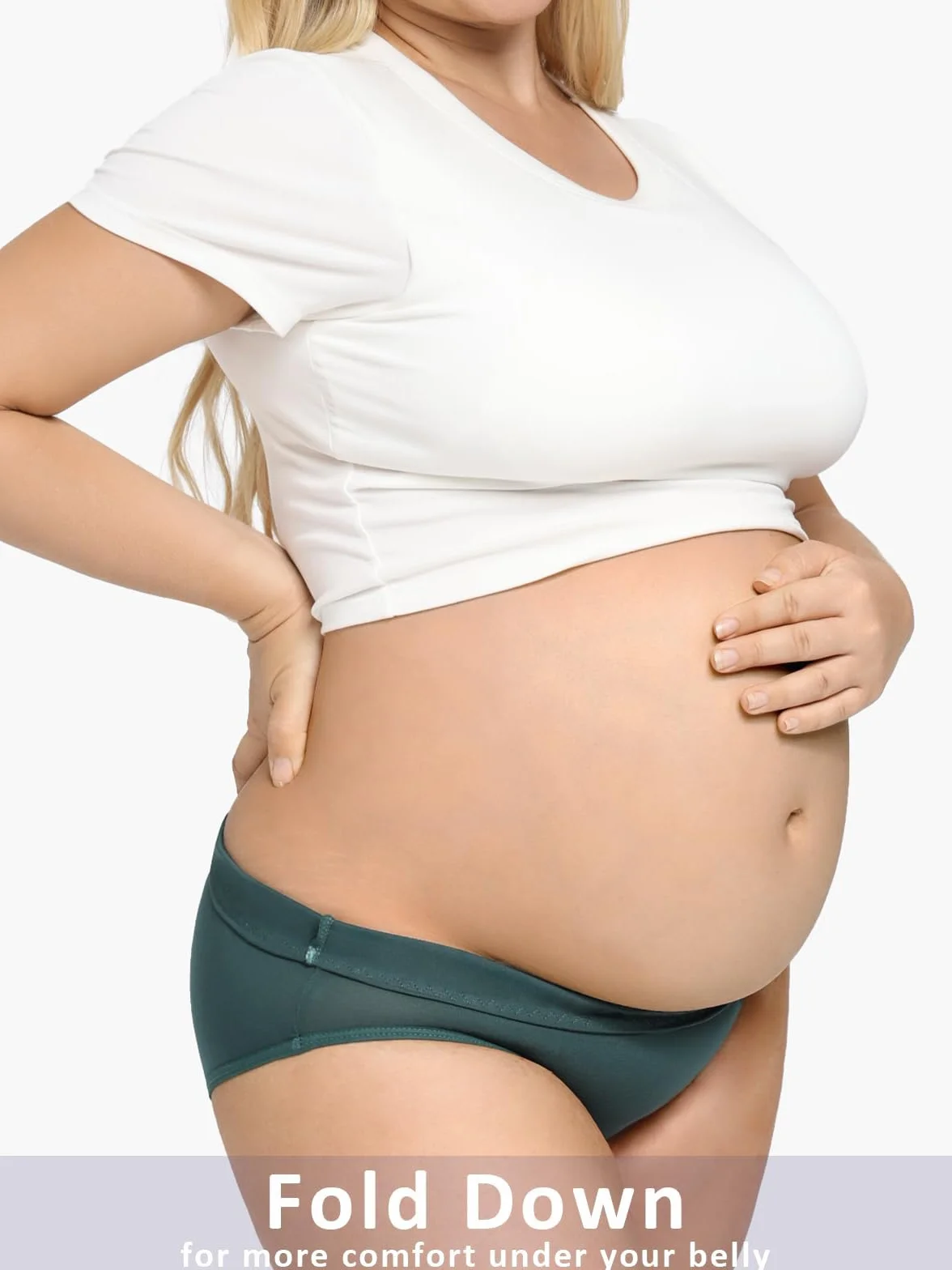 Culotte Maternité Grossesse Femmes Enceintes 95% Coton 5% Élasthanne 5pcs