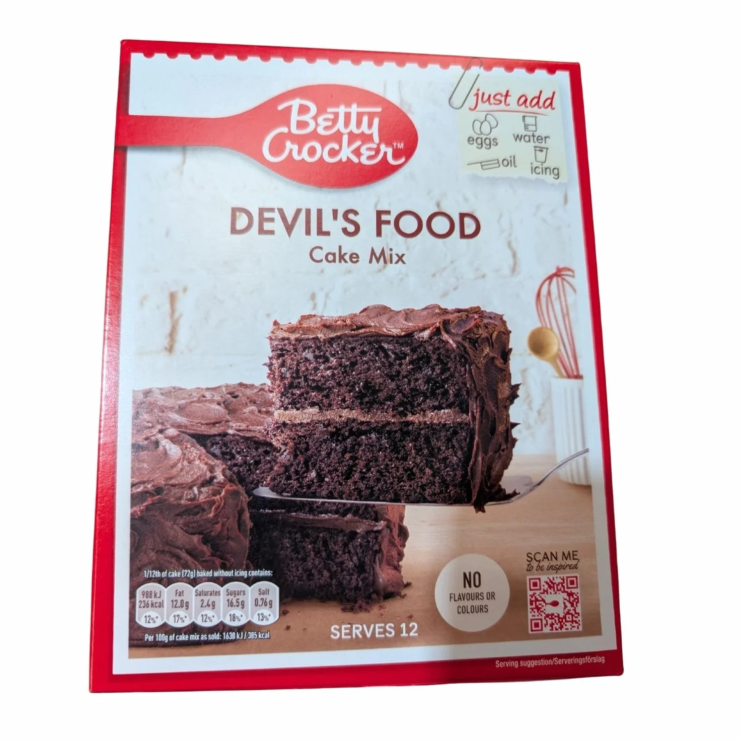 Betty Crocker - Devil's Food Cake Mix 425 g