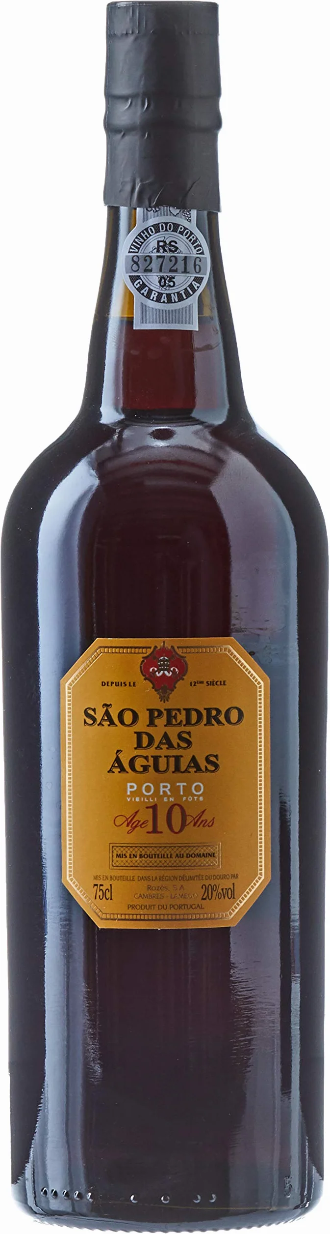 SAO PEDRO 10 Ans 75 cl