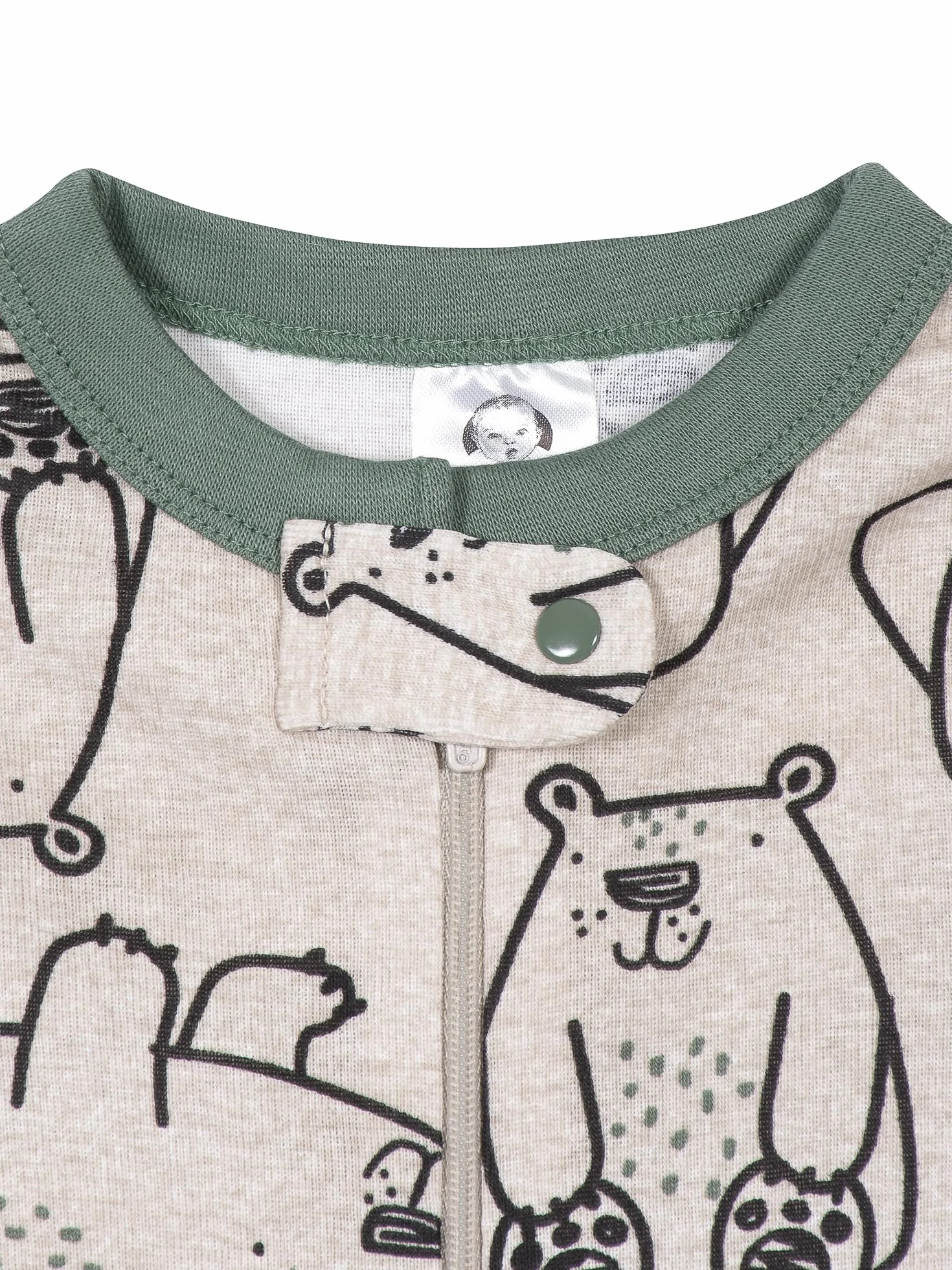 Gerber 2-Pack Pantoufles Pyjama Pied pour Bébé Fille et Bambin