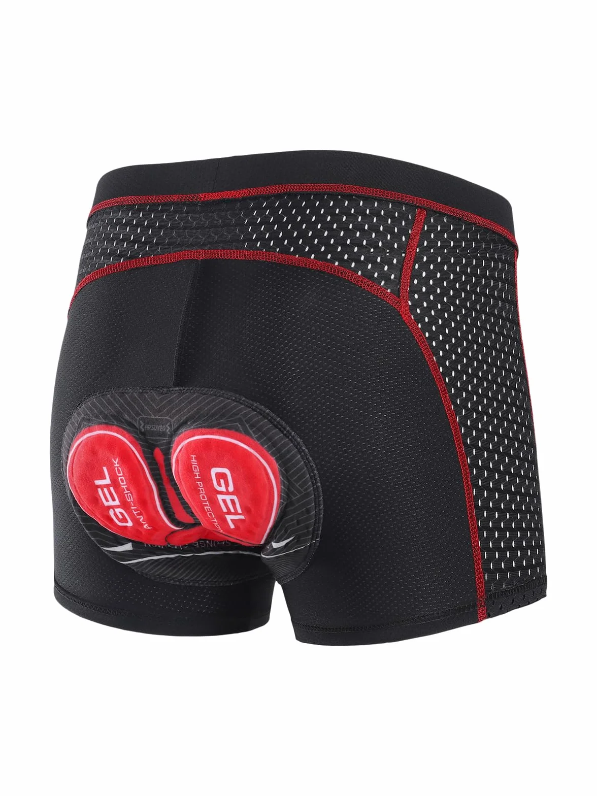 ARSUXEO Cuissard de Cyclisme rembourré Hommes 4D Pad Underwear Liner Breathable