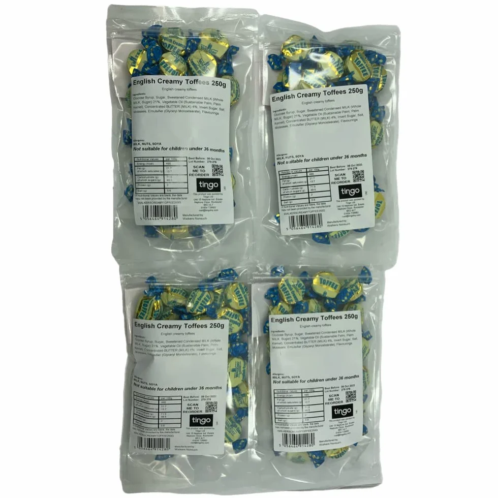 Walkers English Creamy Toffee - 1Kg