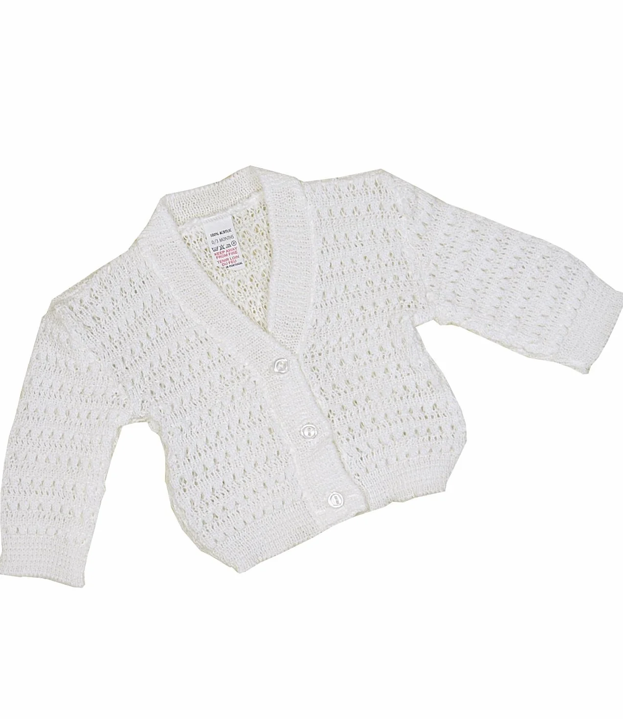 BabyPrem Cardigan Blouson Lacey Acrylique pour bébé