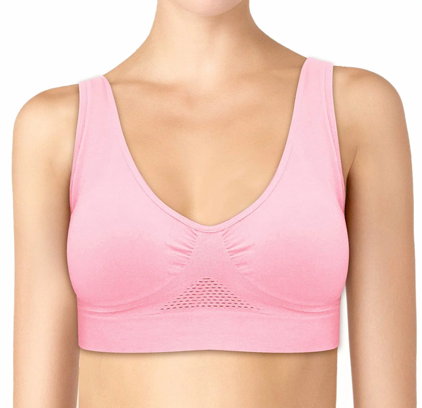 Soutien-Gorge sans Armatures Lot de 4 Sport sans Couture Confortable
