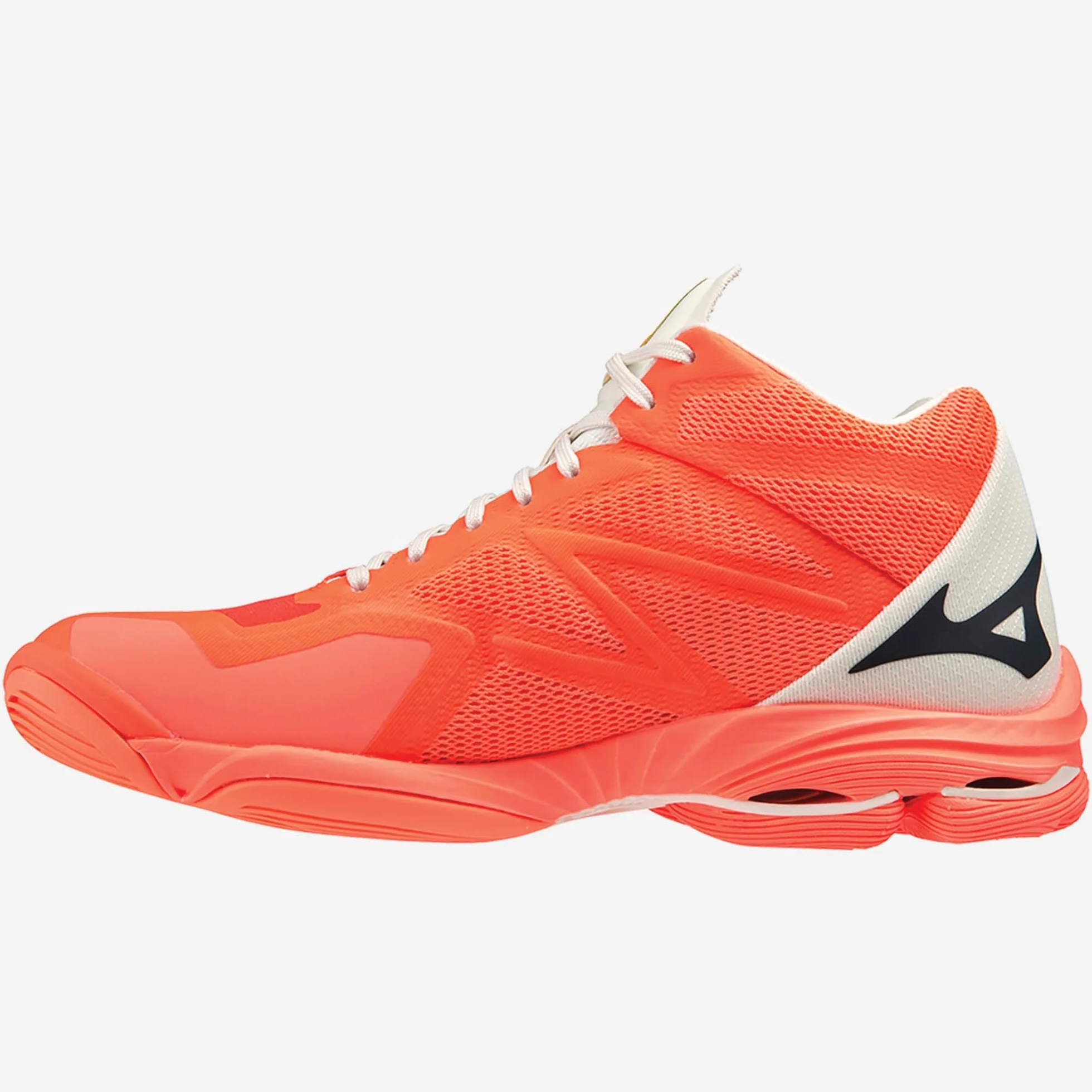 Mizuno Lightning Z7 Mid Chaussures de Volleyball pour Hommes Rose