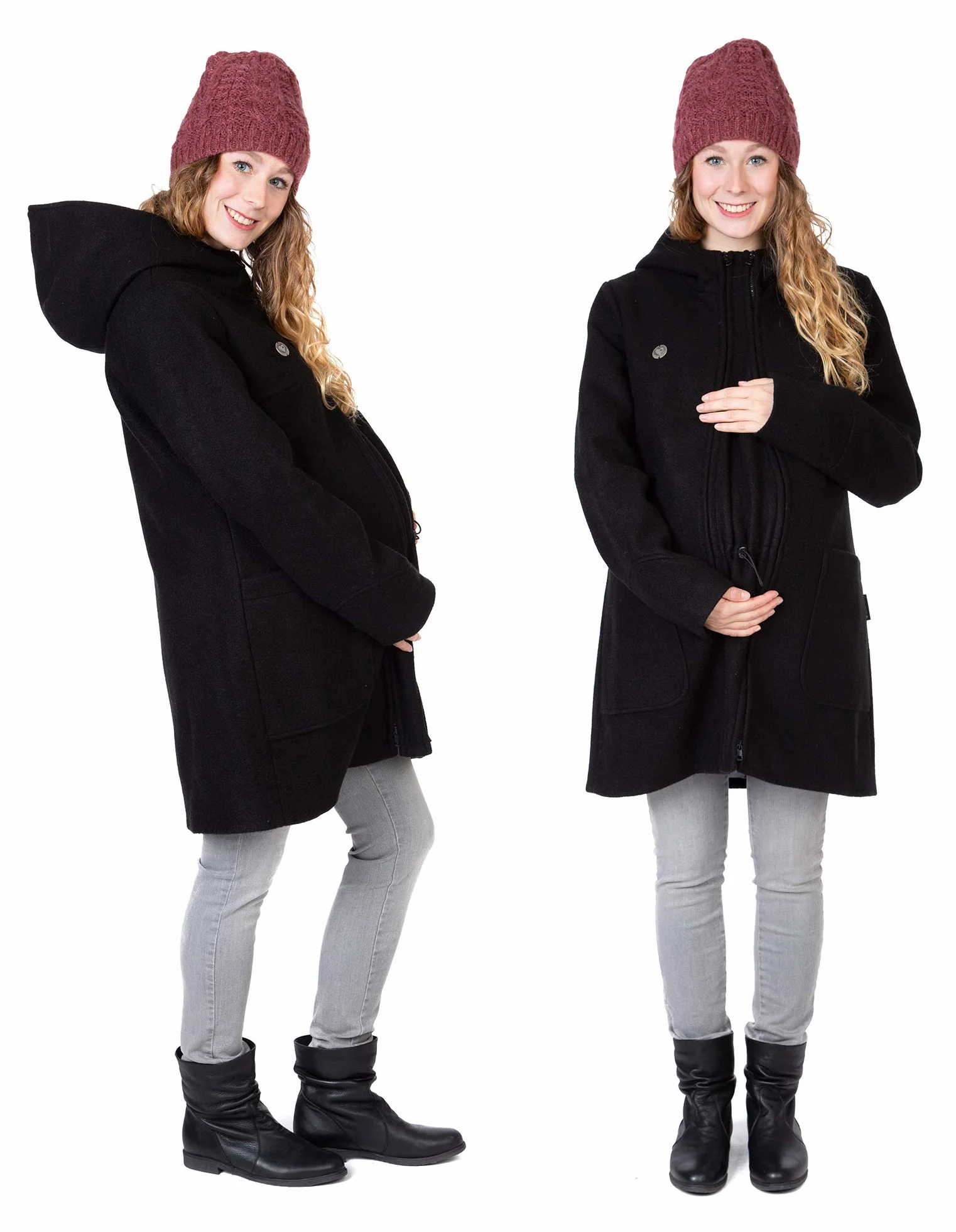 Viva la Mama Warmer Manteau 3 en 1 pour l'hiver et la mi-saison Valentin