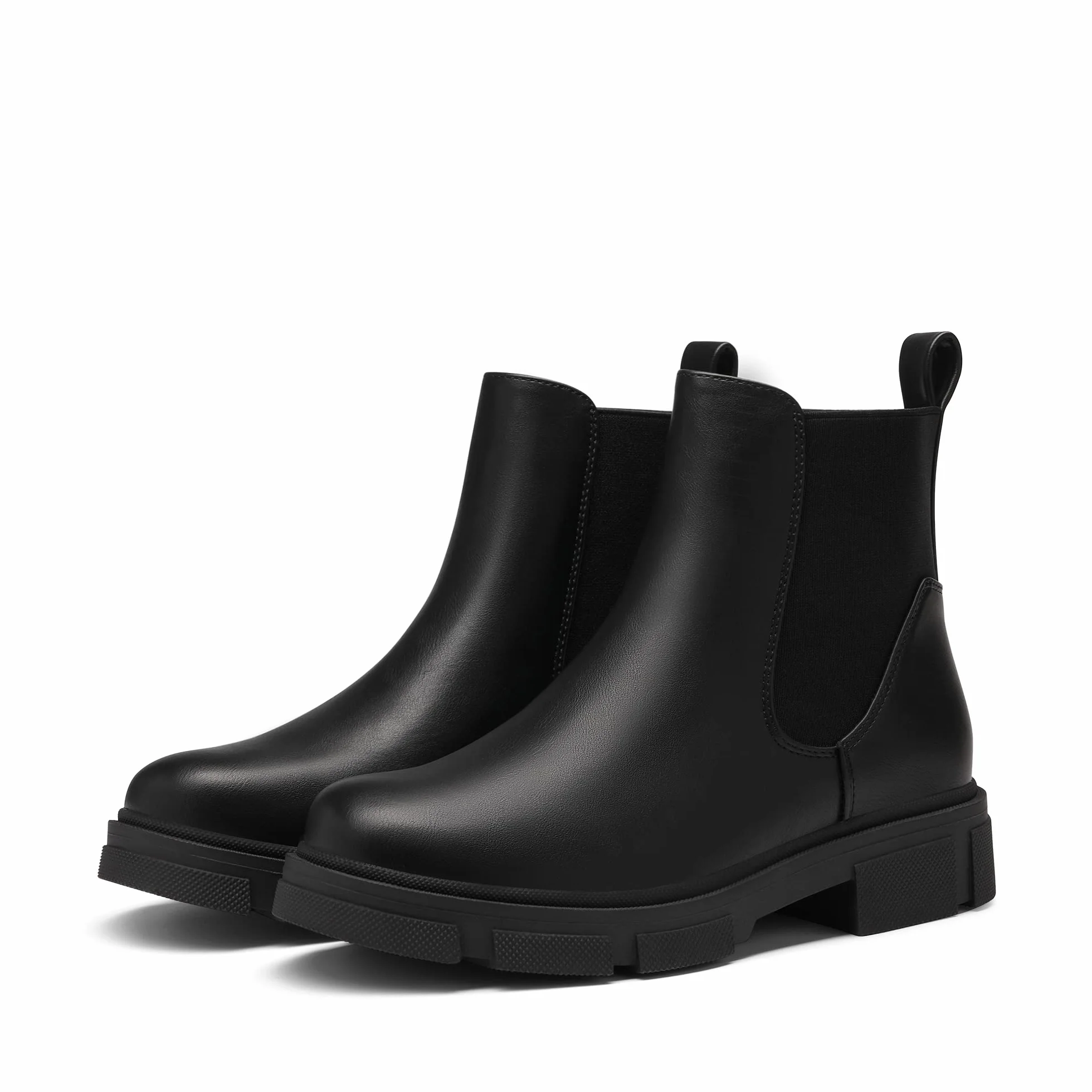 DREAM PAIRS Bottines Chelsea Femme Classique Confortable