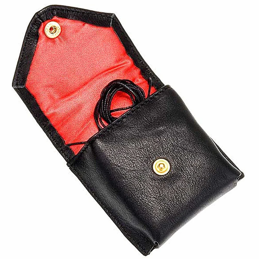 Holyart Étui à Custode Cuir et Satin Rouge