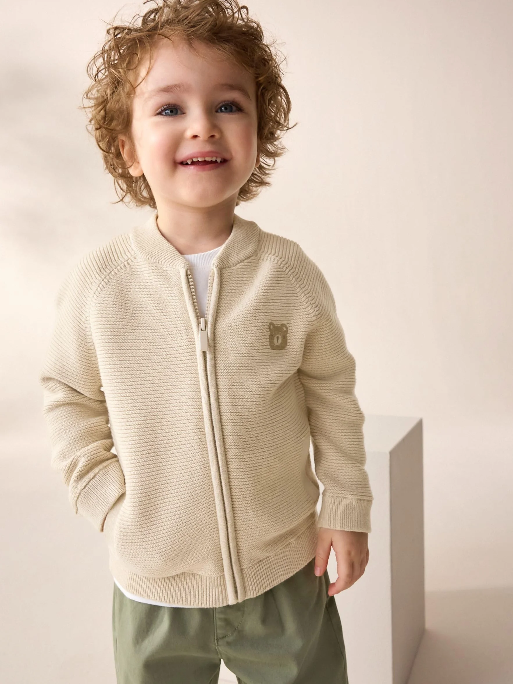 NEXT Garçon Cardigan zippé