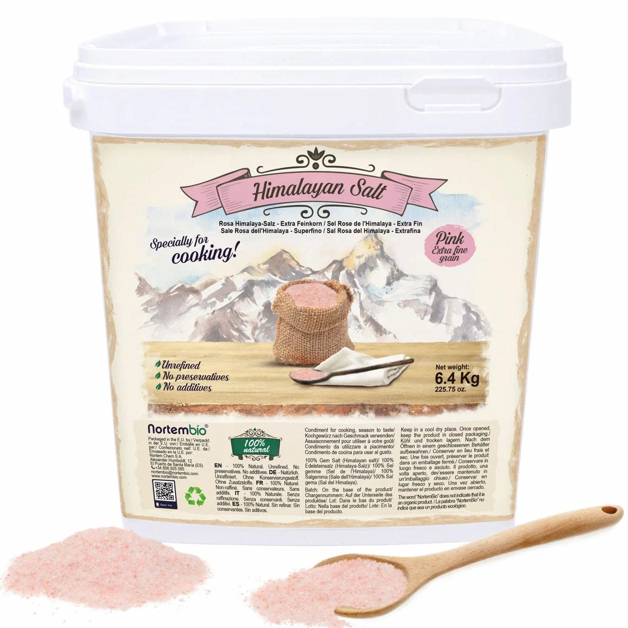 Sel Rose de l'Himalaya Extra Fin 6,45 kg