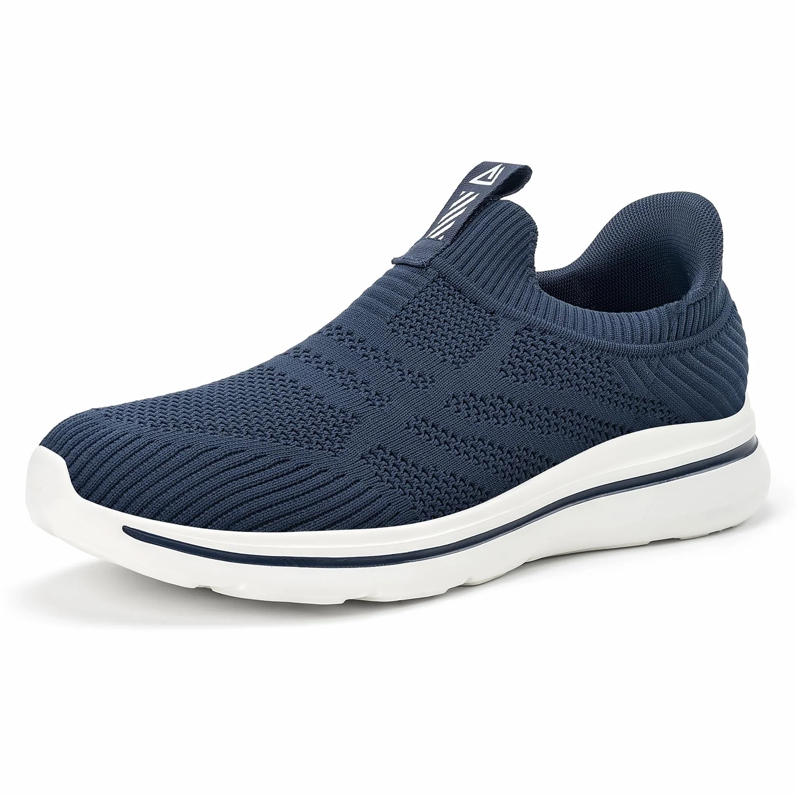 Baskets Hommes Chaussures de Sport Légères Respirantes Slip in Mesh sans Lacets