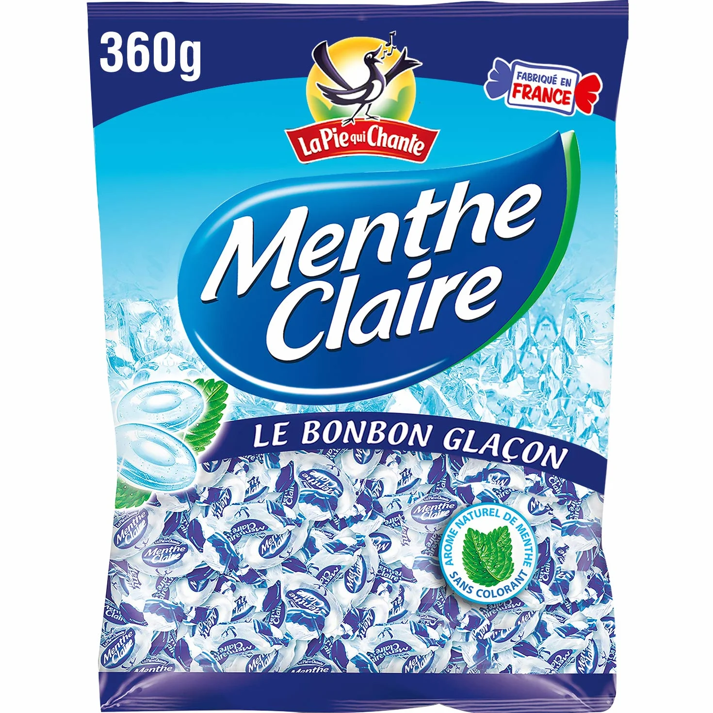La Pie qui Chante Menthe Claire 360g