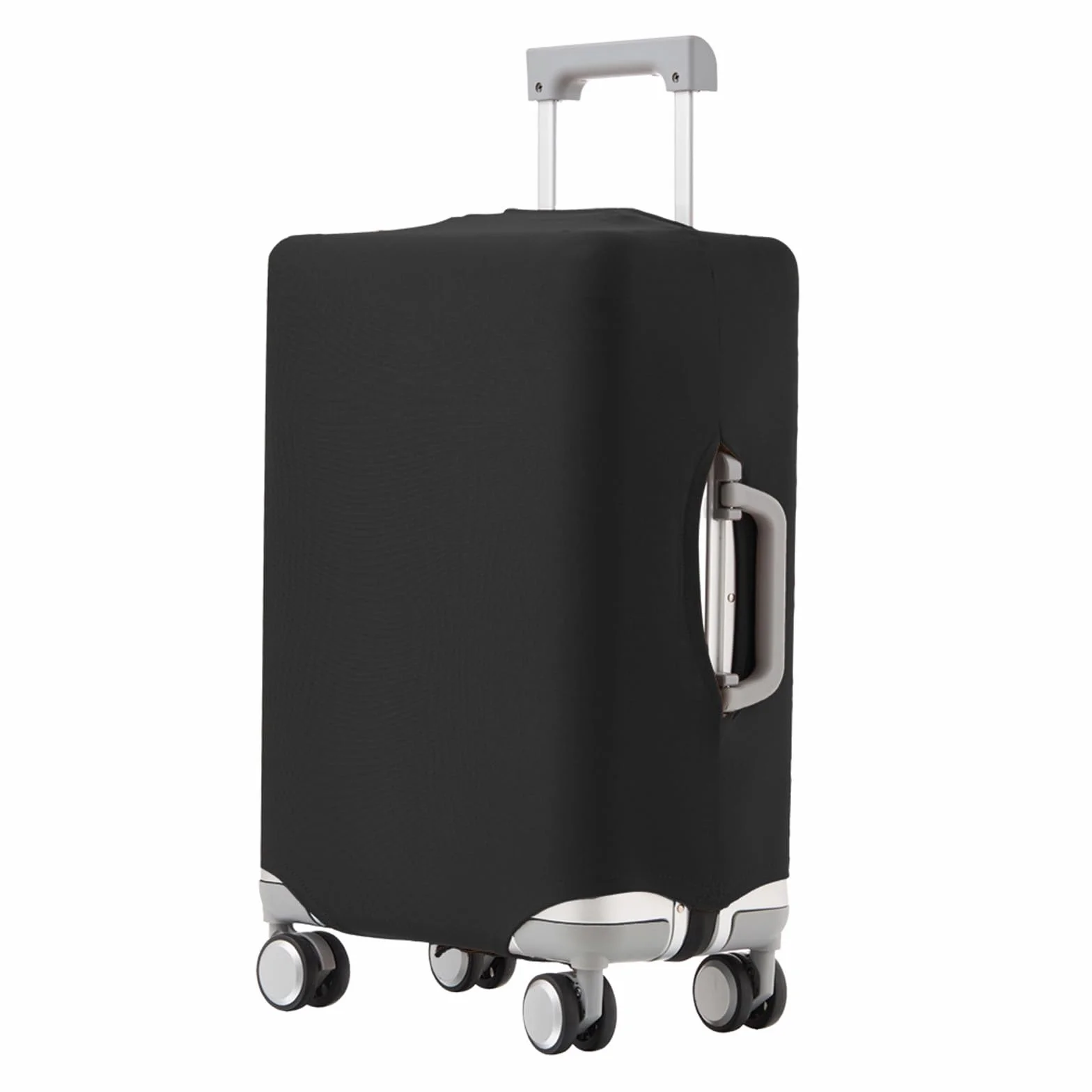 Housse de Protection pour Valise XL 29-32 Pouces avec Sangle et Fermeture Velcro Noir