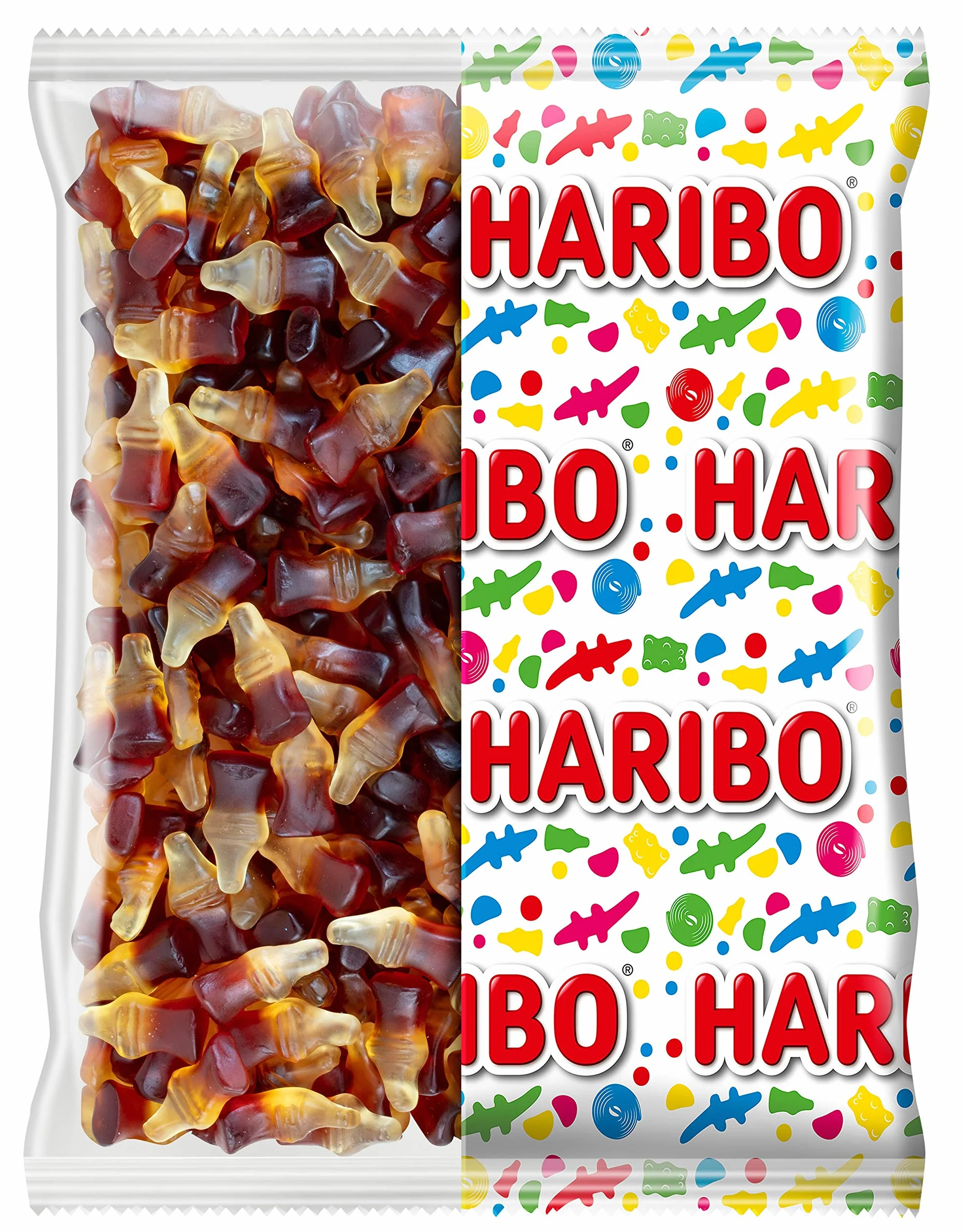 HARIBO Happy Cola Bonbons Sans Colorants Artificiels Sachet Vrac 2 kg