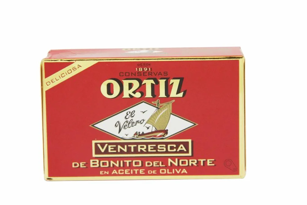 ORTIZ Ventrèche de Thon Blanc Germon Premium Boîte 110 g