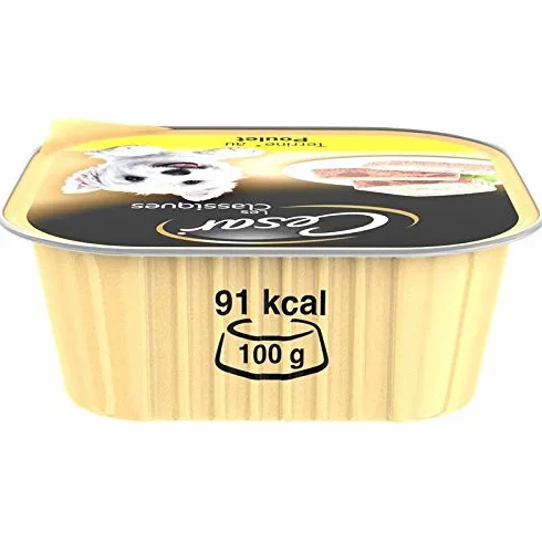 animaux Barquette Poulet en Terrine 300G - Lot De 4 - Offre Special