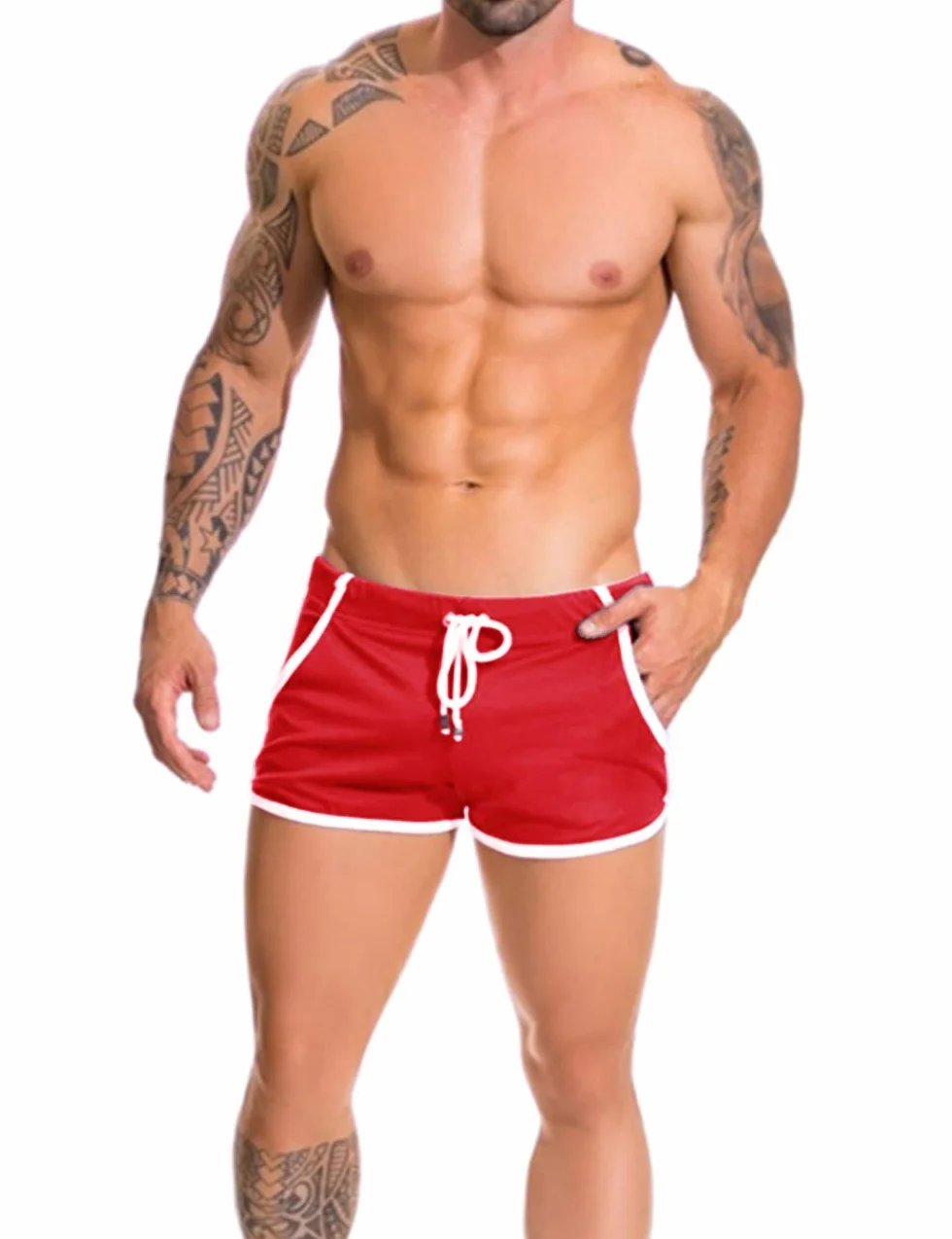 palglg Hommes Short Athlétique Séchage Rapide Poids Léger pour Fonctionnement Nager