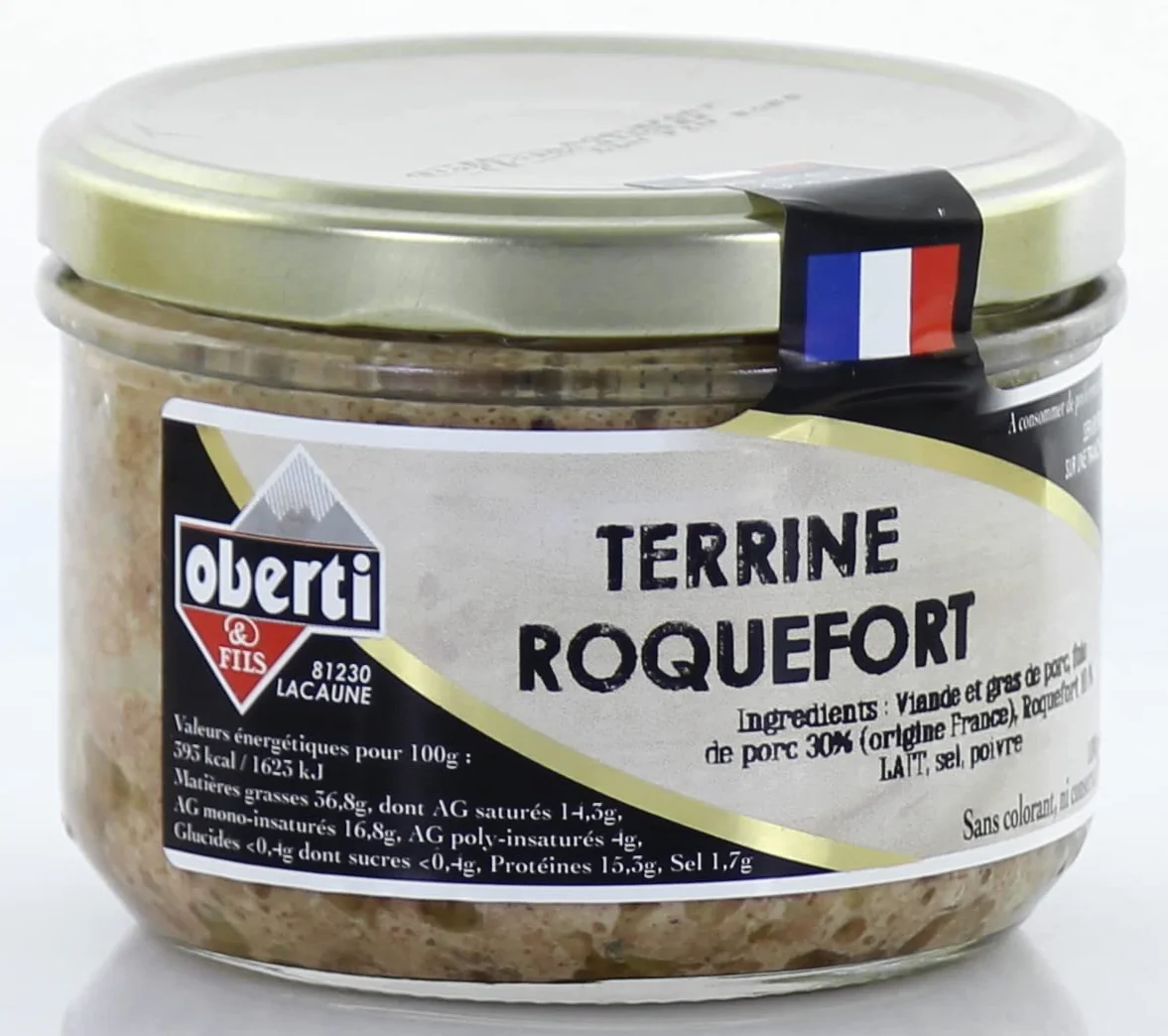 Terrines Assortiment de 5 - Charcuterie du Sud-Ouest - Viande Origine France