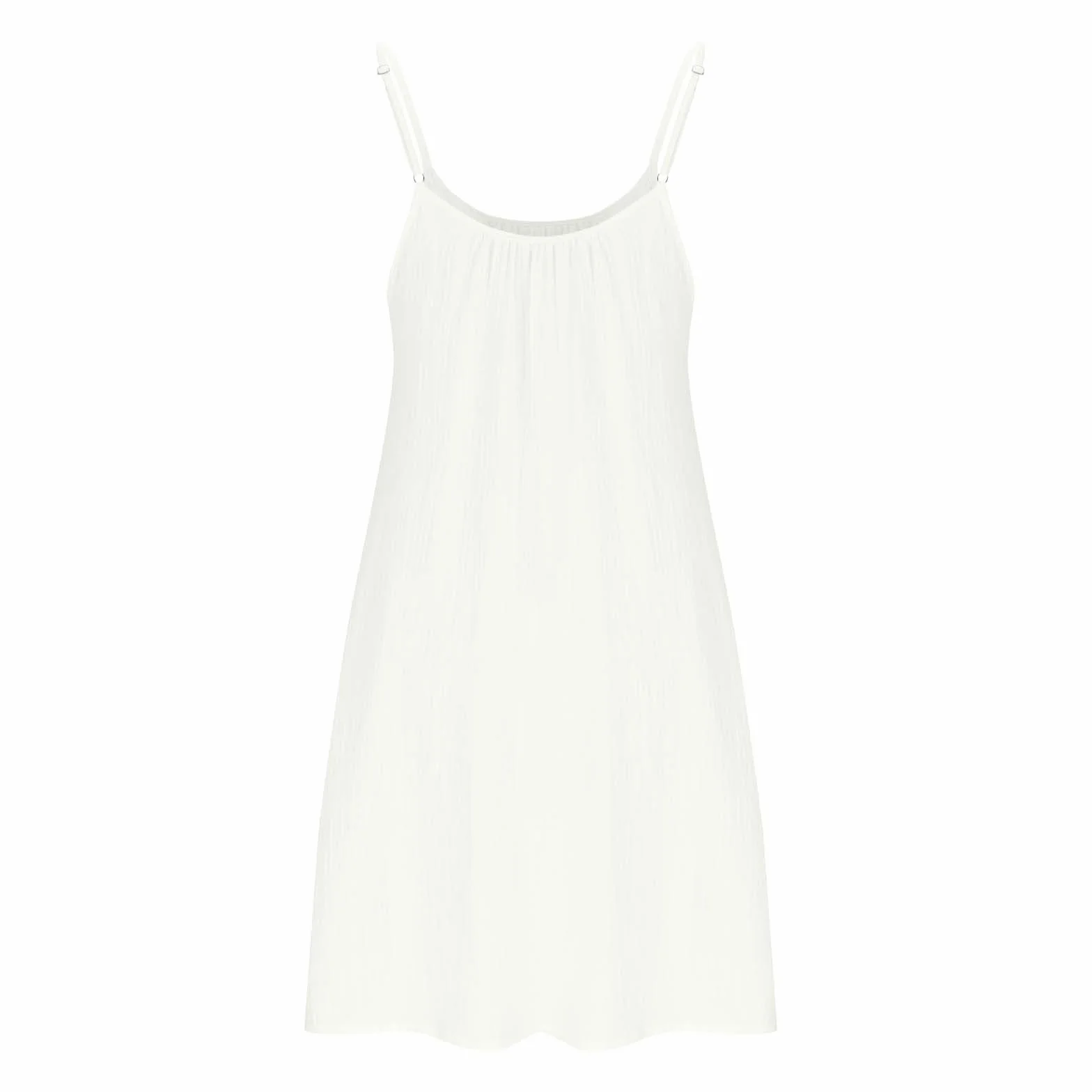 SYDUZAX Robe de Maternité Femme Sans Manches Blanche Robes à Bretelles Grossesse Enceinte Grande Taille Couleur Unie Tunique