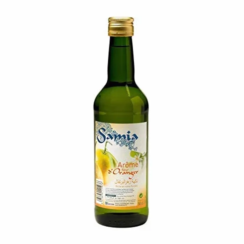 SAMIA - Arôme D'Eau De Fleur D'Oranger 500Ml - Lot De 4 - livraison offerte