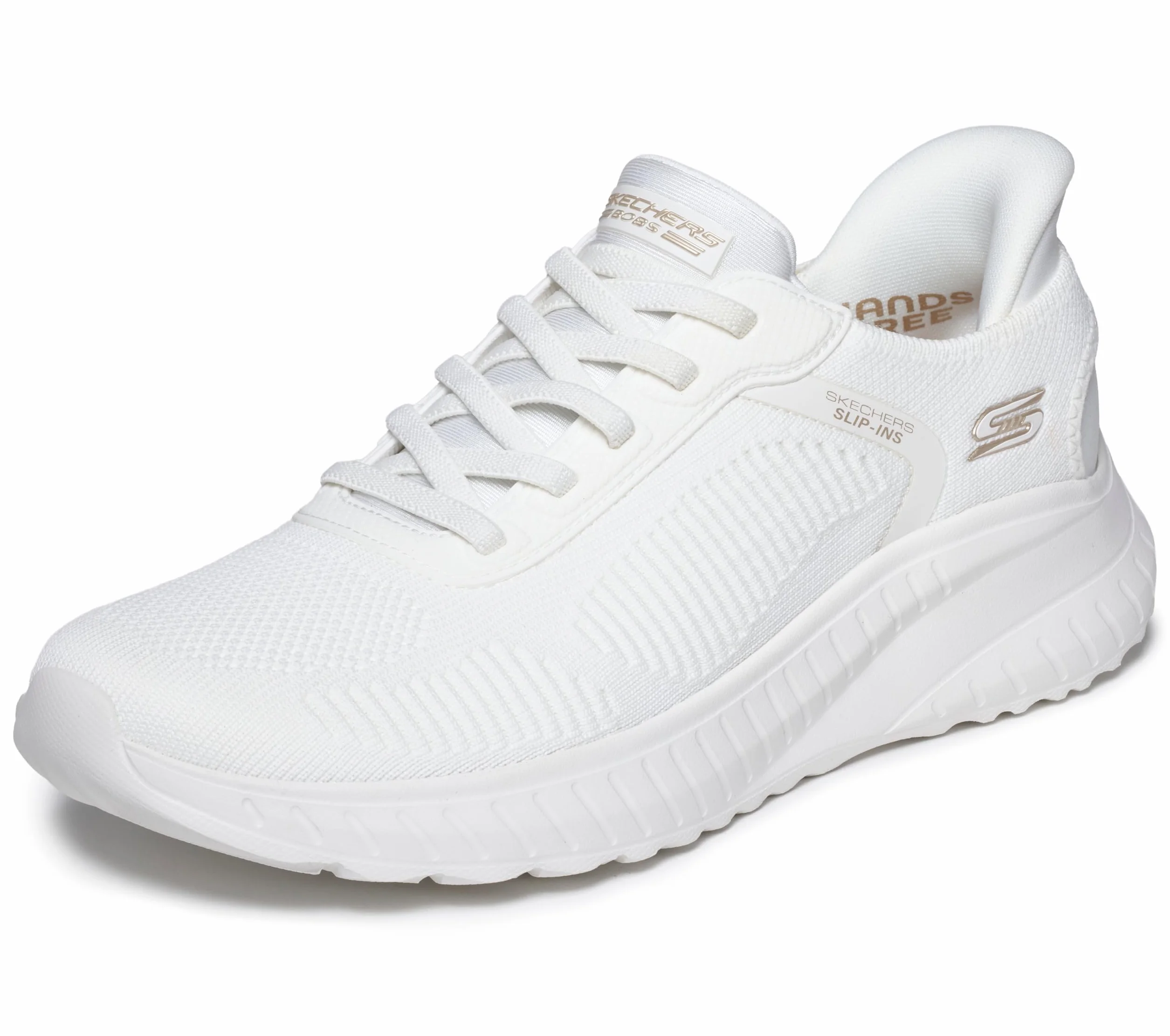 Skechers Bobs Squad Chaos-Current Muse Basket Femme Hands Free Slip-ins